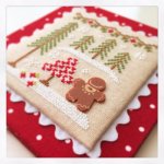 (image for) Gingerbread Village 2-Gingerbread Girl & Peppermint Tree